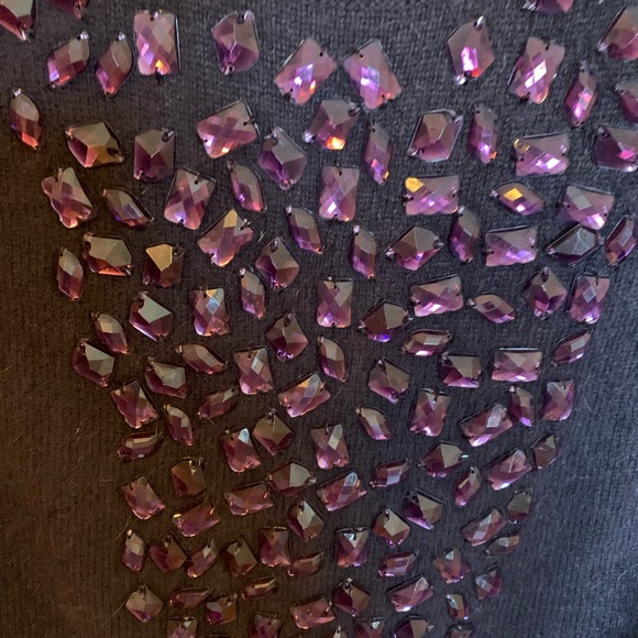 Worth embellished Sweater size small - Picture 2 of 5